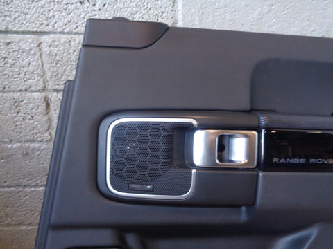 Range Rover L322 Door Cards x 4 in Gloss Black Trim Facelift 2009 to 2013 L24045