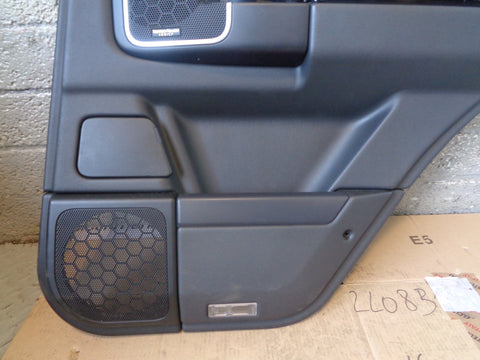Range Rover L322 Door Cards x 4 in Gloss Black Trim Facelift 2009 to 2013 L24045