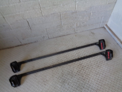 Freelander 2 Thule Roof Rails Cross Bars with Key Land Rover 2006 to 2014