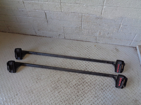 Freelander 2 Thule Roof Rails Cross Bars with Key Land Rover 2006 to 2014