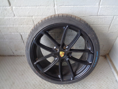 Porsche Cayenne 958 92A Alloy Wheels and Tyres Turbo 22" Set of 4 2011 to 2018