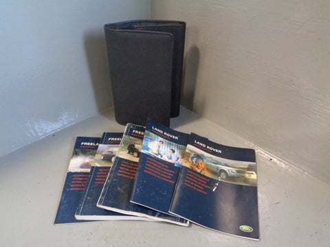 Freelander 1 Handbook User Manual in Wallet Land Rover 2004 to 2006 R30055