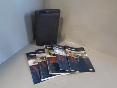 Freelander 1 Handbook User Manual in Wallet Land Rover 2004 to 2006 R30055