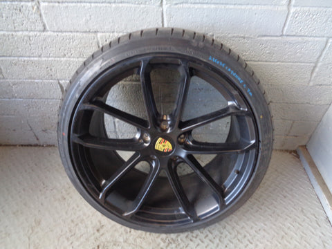 Porsche Cayenne 958 92A Alloy Wheels and Tyres Turbo 22" Set of 4 2011 to 2018
