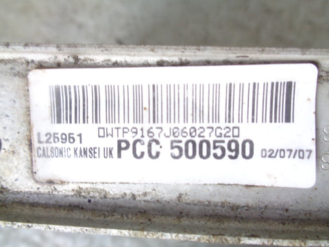 Range Rover Auxiliary Radiator PCC500590 L322 TDV8 or V8 Petrol 2005 to 2013