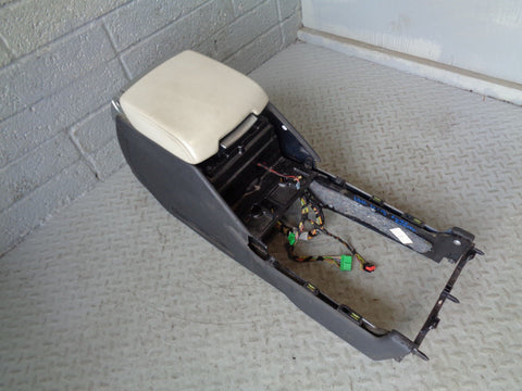 Range Rover L322 Leather Arm Rest Centre Console Ivory Facelift R05074