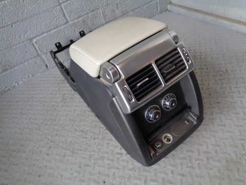 Range Rover L322 Leather Arm Rest Centre Console Ivory Facelift R05074