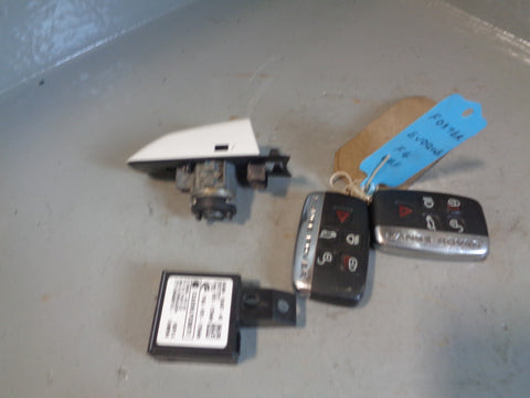 Range Rover Evoque Key Remotes and Blade with Door Lock 2016 to 2018 L22055