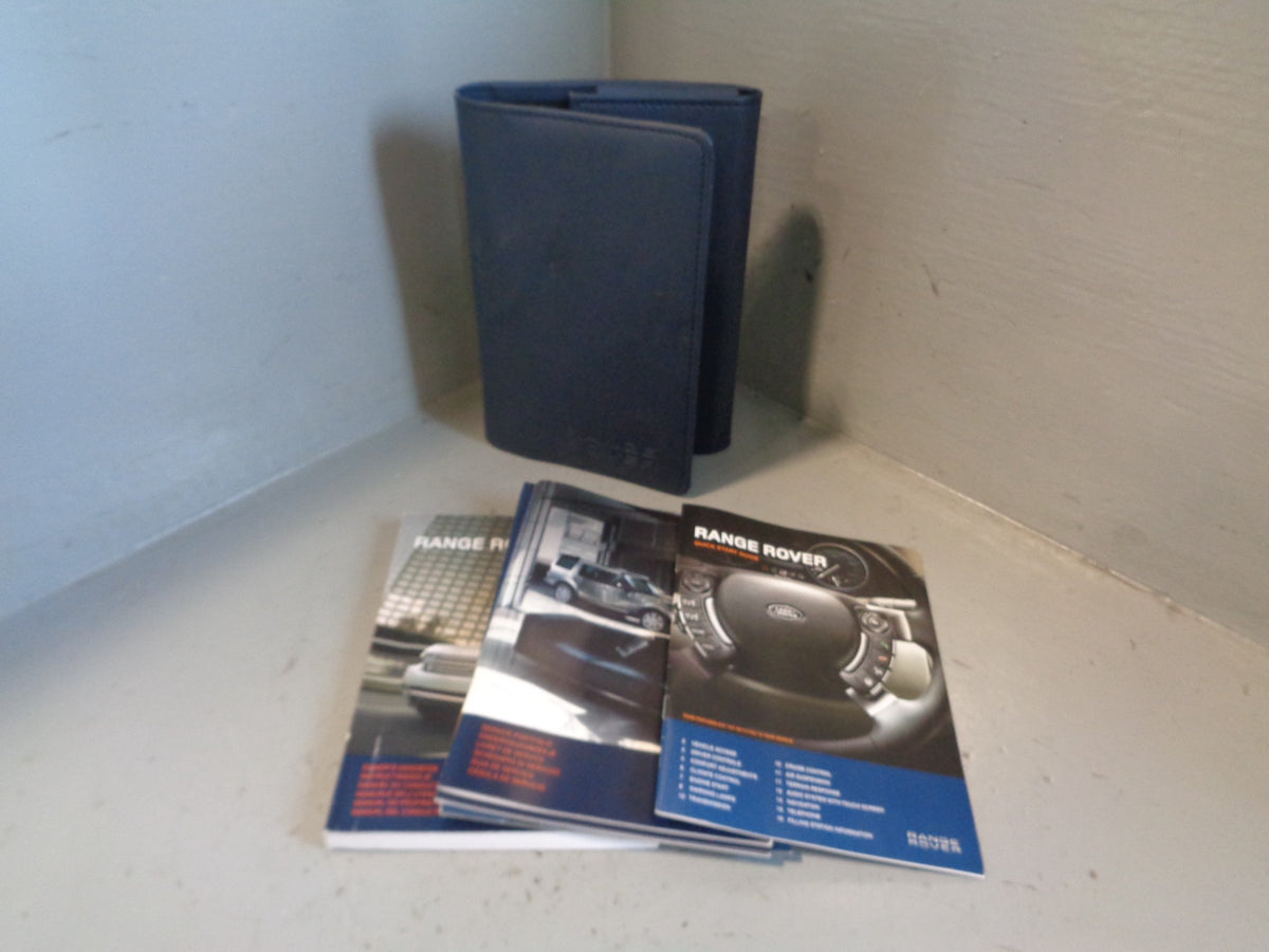Range Rover L322 Handbook Manual User Guides in Wallet Late Facelift L24045