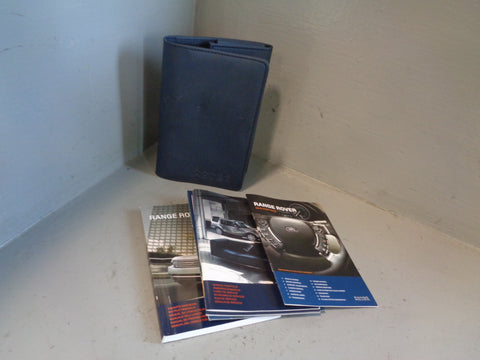Range Rover L322 Handbook Manual User Guides in Wallet Late Facelift L24045