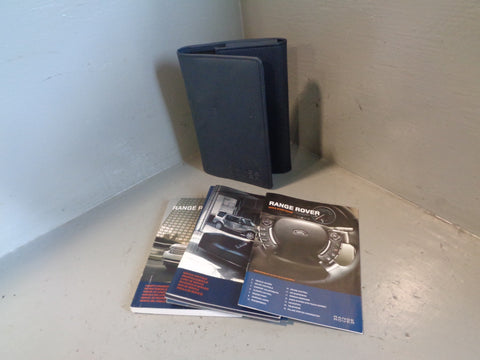 Range Rover L322 Handbook Manual User Guides in Wallet Late Facelift L24045