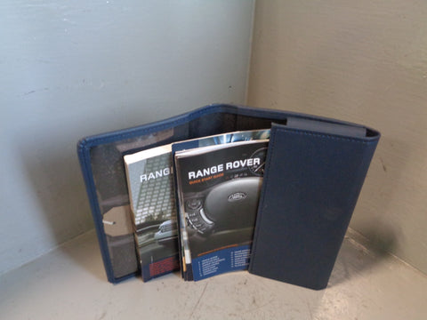 Range Rover L322 Handbook Manual User Guides in Wallet Late Facelift L24045