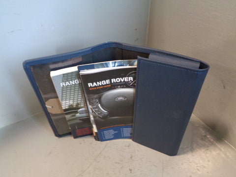 Range Rover L322 Handbook Manual User Guides in Wallet Late Facelift L24045