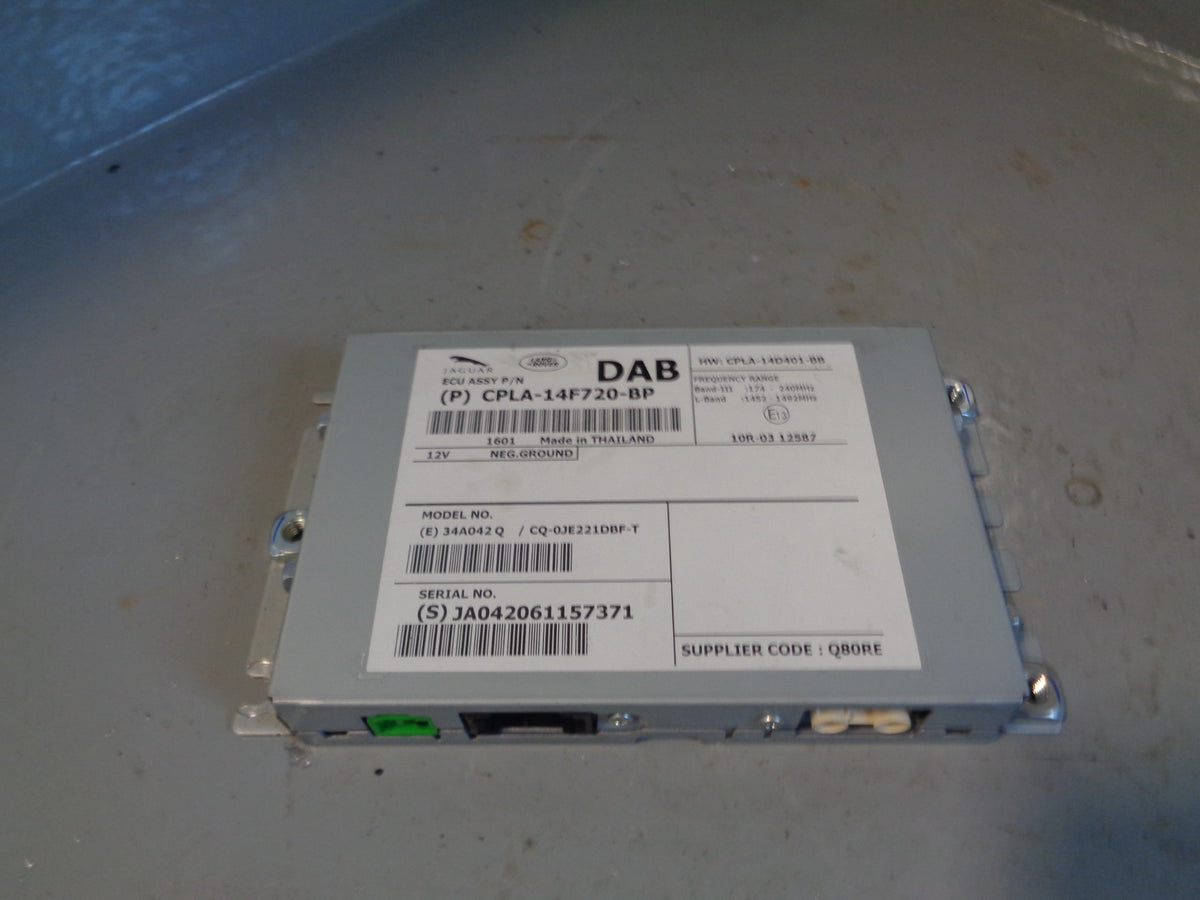 Range Rover Evoque DAB Radio Module CPLA-14F720-BP 2016 to 2018