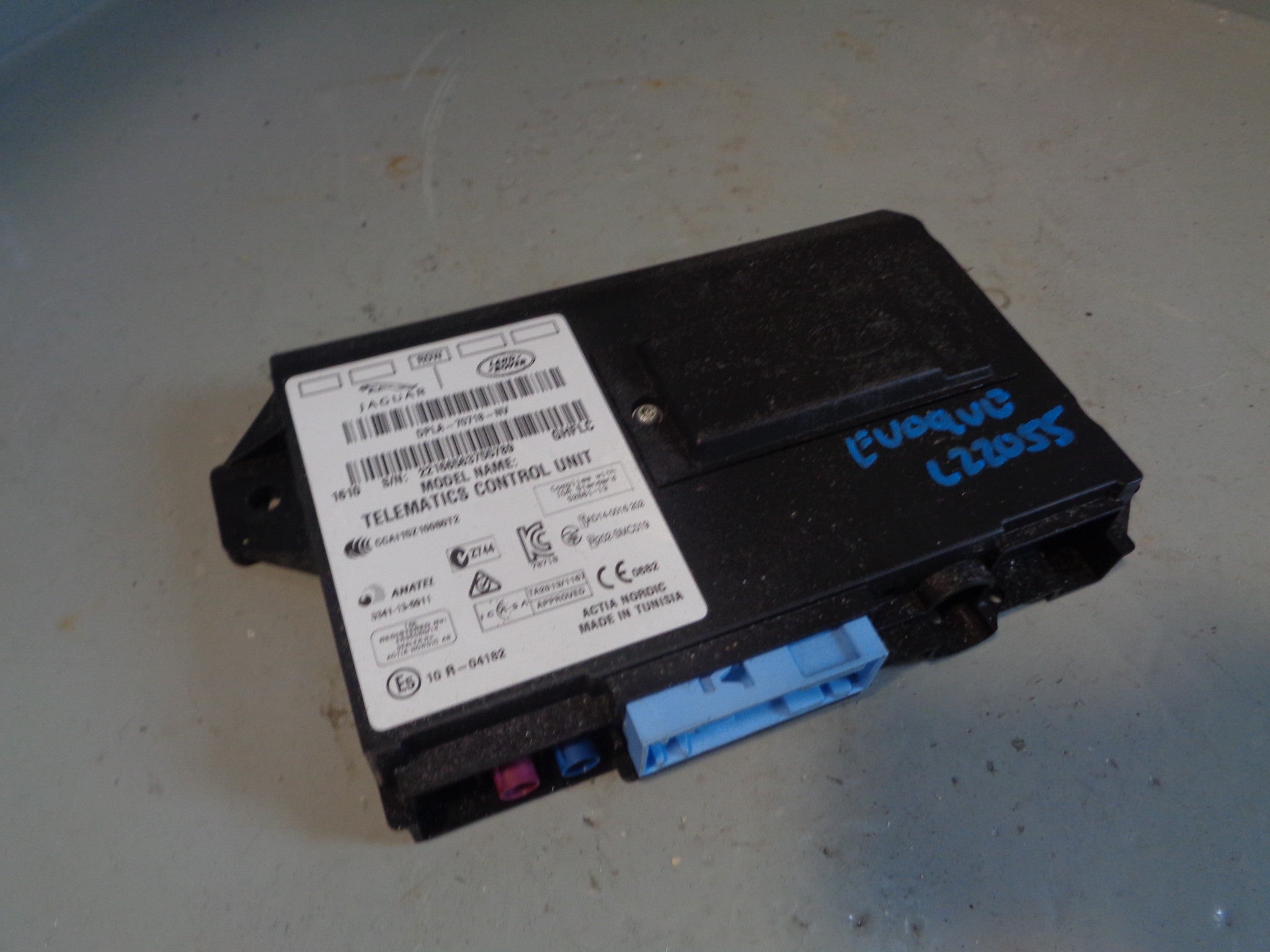 Telematic Range Rover Range Rover Evoque Telematics Control Module DPLA-70718-NV 2011 to 201 ...