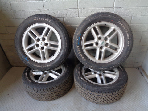 Discovery 2 Alloy Wheels with Tyres Set of 4x 255/55R18 Land Rover L26065