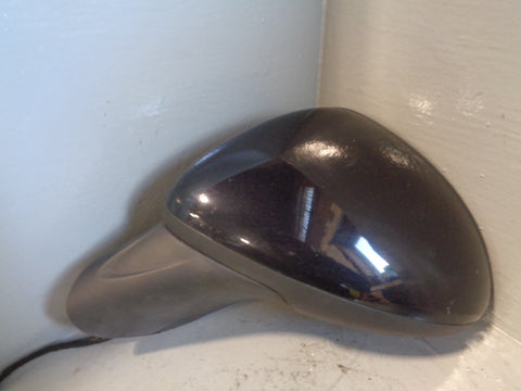 Porsche Cayenne 958 92A Door Mirror Near Side Front Jet Black C9X 2011 to 2018