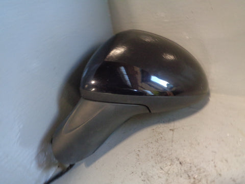 Porsche Cayenne 958 92A Door Mirror Near Side Front Jet Black C9X 2011 to 2018