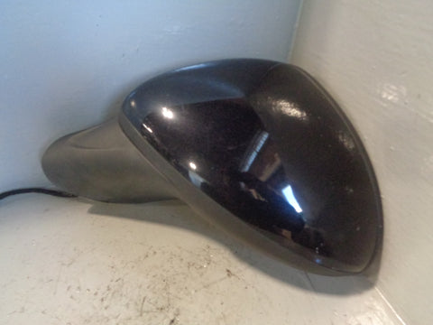 Porsche Cayenne 958 92A Door Mirror Near Side Front Jet Black C9X 2011 to 2018