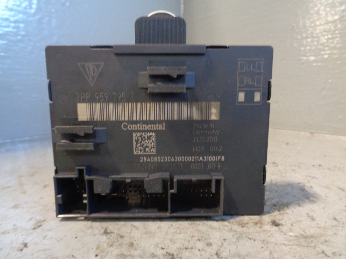 Porsche Cayenne 958 92A Door Module Off Side Rear 7PP 959 795 2011 to 2018