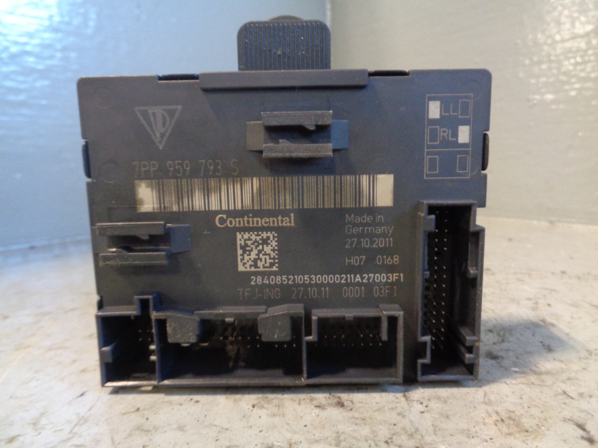 Porsche Cayenne 958 92A Door Module Off Side Front 7PP 959 793 2011 to 2018