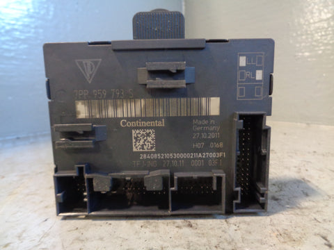 Porsche Cayenne 958 92A Door Module Off Side Front 7PP 959 793 2011 to 2018