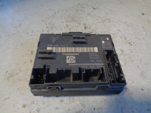Porsche Cayenne 958 92A Door Module Near Side Front 7PP 959 792 2011 to 2018