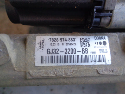 Range Rover Evoque Power Steering Rack Electric GJ32-3200-BB L538 2011 to 2018