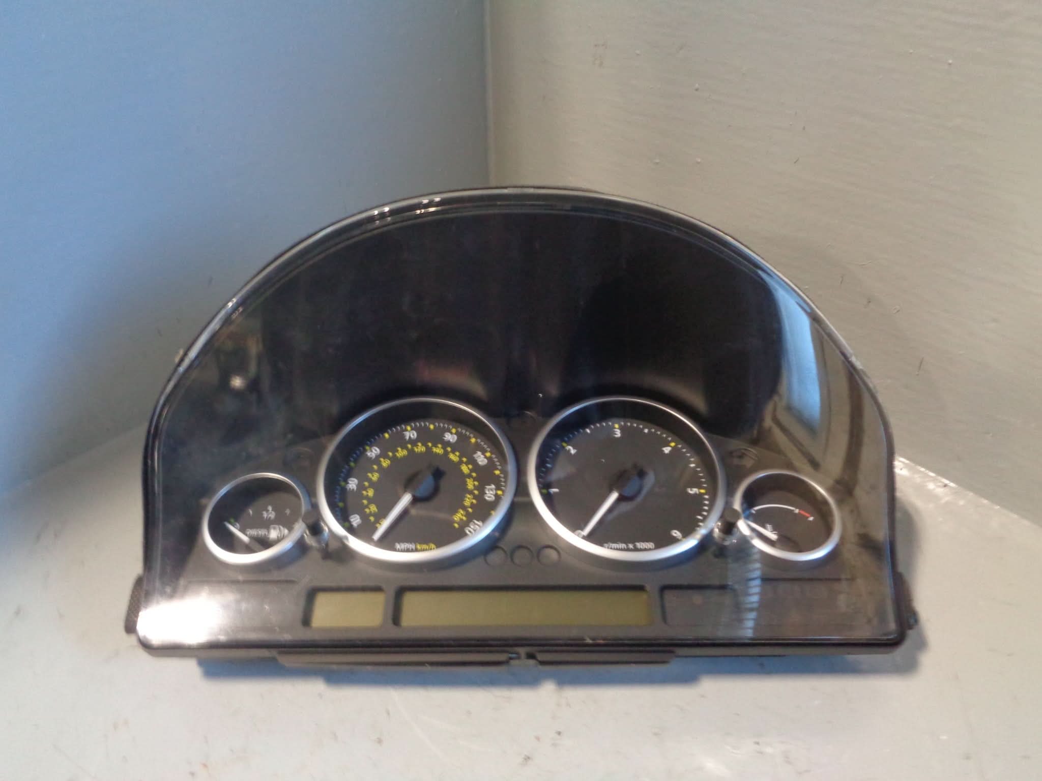 1967 Land Rover Instrument Clusters Range Rover Instrument Cluster Speedo L322 3.6 TDV8 2006 to 2010 ...