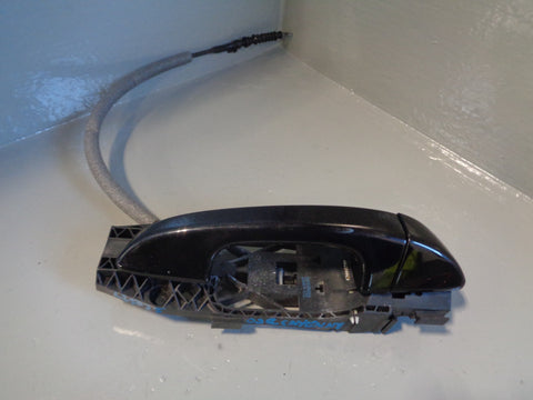 Porsche Cayenne 958 92A Door Handle Off Side Rear External Jet Black C9X