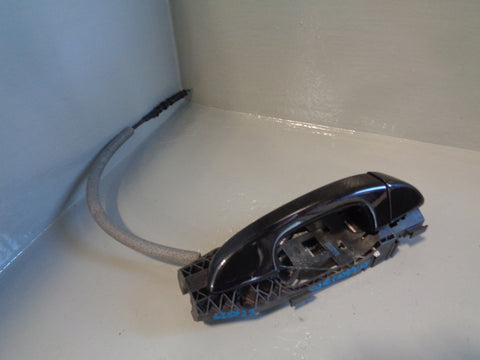 Porsche Cayenne 958 92A Door Handle Off Side Rear External Jet Black C9X