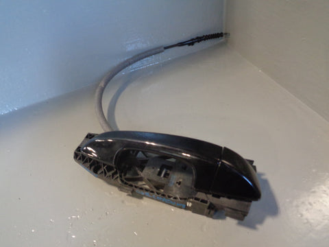 Porsche Cayenne 958 92A Door Handle Off Side Rear External Jet Black C9X