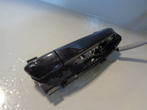 Porsche Cayenne 958 92A Door Handle Off Side Rear External Jet Black C9X