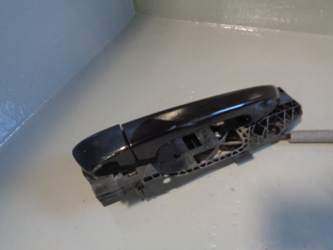 Porsche Cayenne 958 92A Door Handle Off Side Rear External Jet Black C9X