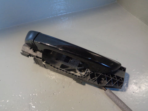 Porsche Cayenne 958 92A Door Handle Off Side Rear External Jet Black C9X