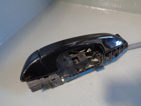 Porsche Cayenne 958 92A Door Handle Near Side Front External Jet Black C9X
