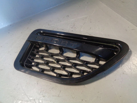 Range Rover Sport Wing Vent Off Side L320 Java Black 2005 to 2009