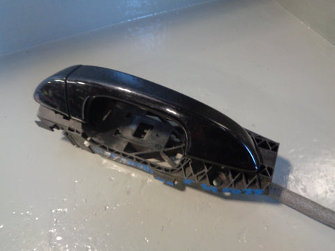 Porsche Cayenne 958 92A Door Handle Near Side Front External Jet Black C9X