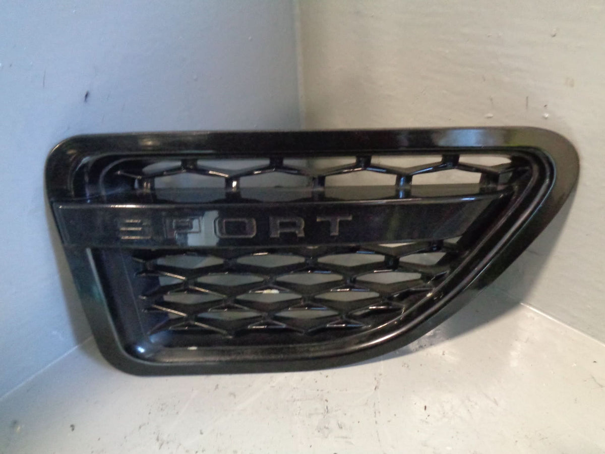 Range Rover Sport Wing Vent Off Side L320 Java Black 2005 to 2009