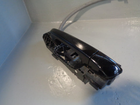 Porsche Cayenne 958 92A Door Handle Near Side Front External Jet Black C9X