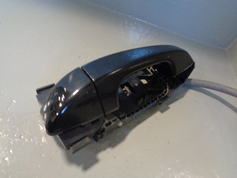 Porsche Cayenne 958 92A Door Handle Near Side Front External Jet Black C9X