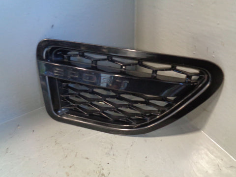 Range Rover Sport Wing Vent Off Side L320 Java Black 2005 to 2009