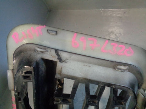 Range Rover Sport Wing Vent Off Side L320 Java Black 2005 to 2009