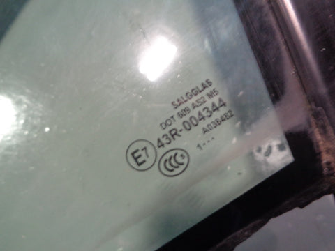 Porsche Cayenne 958 92A Door Quarter Glass Near Side Front Left 2011 to 2018