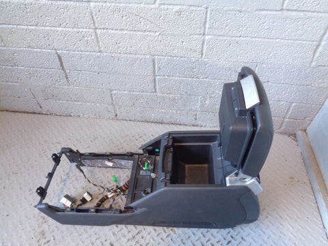 Range Rover L322 Leather Arm Rest Centre Console Black 12v Aux Facelift L14114