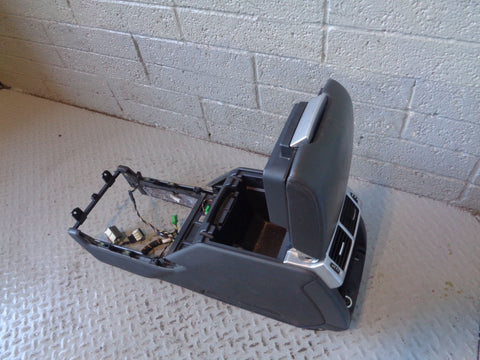 Range Rover L322 Leather Arm Rest Centre Console Black 12v Aux Facelift L14114