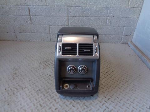 Range Rover L322 Leather Arm Rest Centre Console Black 12v Aux Facelift L14114