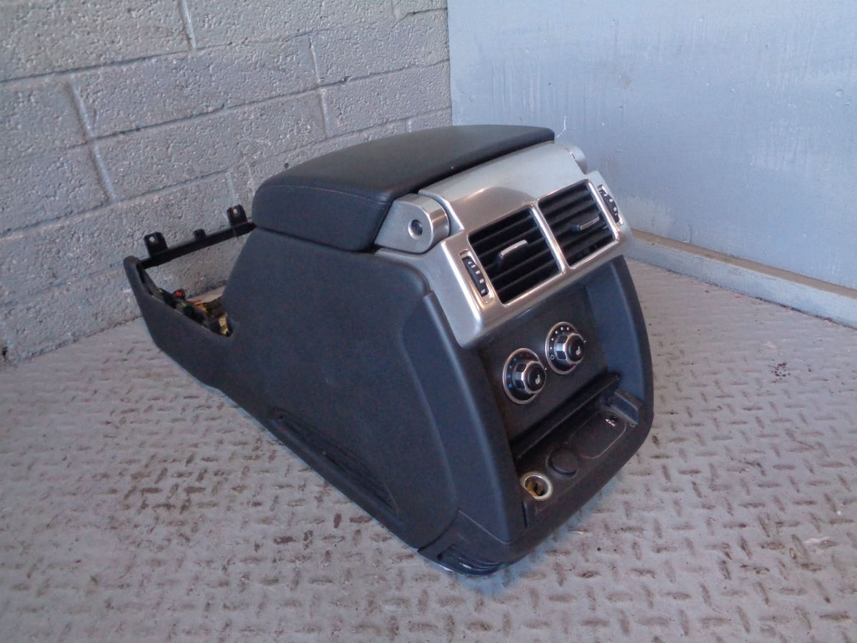 Range Rover L322 Leather Arm Rest Centre Console Black 12v Aux Facelift L14114
