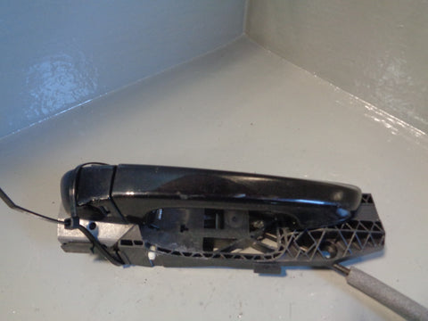 Porsche Cayenne 958 92A Door Handle Off Side Front External Jet Black C9X