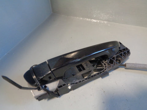 Porsche Cayenne 958 92A Door Handle Off Side Front External Jet Black C9X